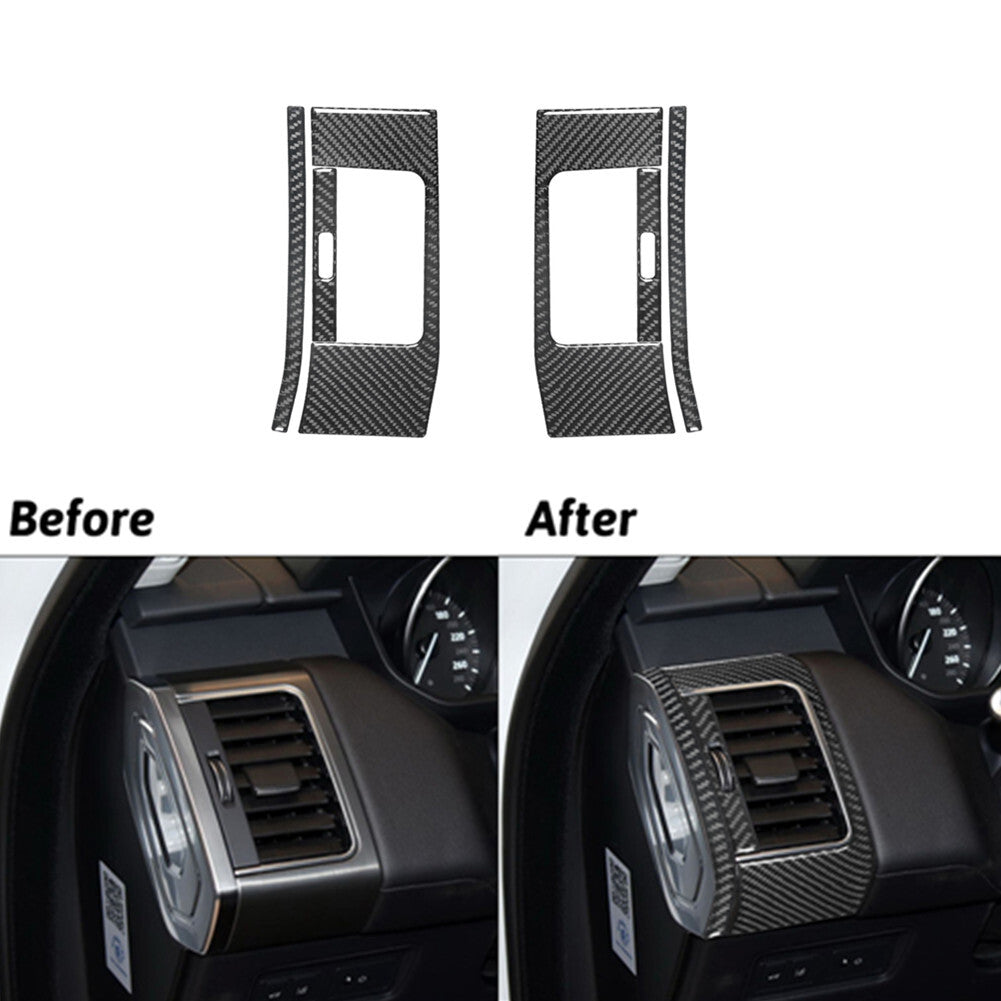 for Honda Accord Crosstour 2008 - 2012 Carbon Fiber Center Console AC Switch Cover - v