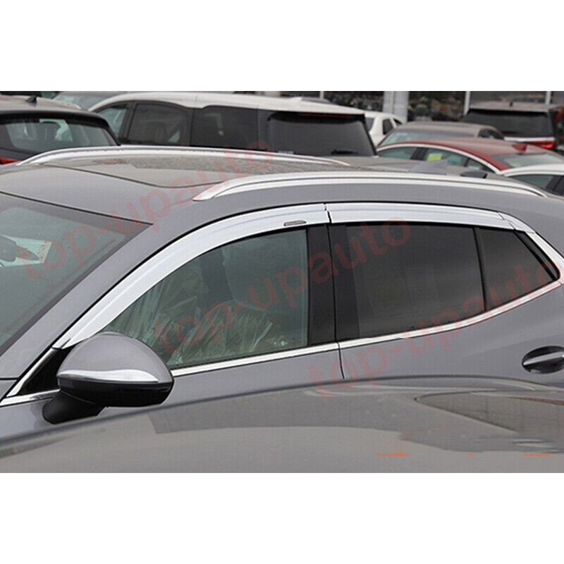 for Buick Envision 2021-2024 silver Window Wind Visors Rain Guard Vent Deflector