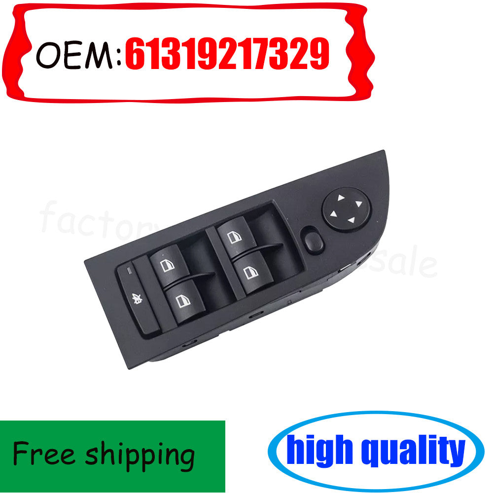 1 Driver's window control switch suitable for E90, E91, 318i, 320i, 325i, 335i, model 61319217329- n