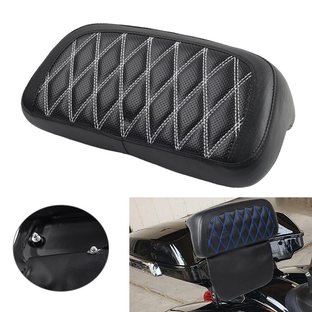 Rear Tour Pak Pack Trunk Backrest Pad for Harley Electra Glide Road King FLHTCU