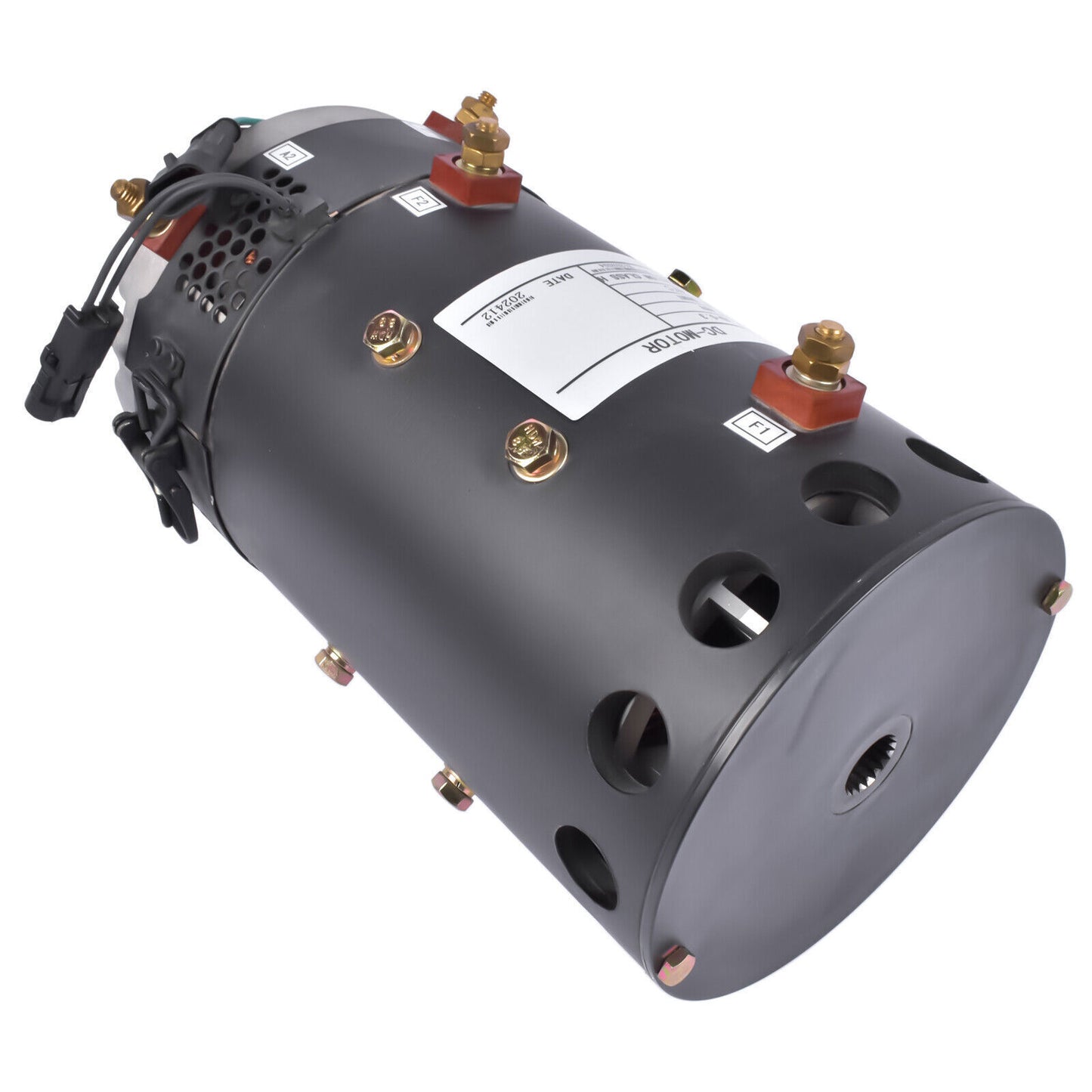 New replacement part with sensor for XQ 5.3 electric 19-spline motor with 48V DC motor. Q