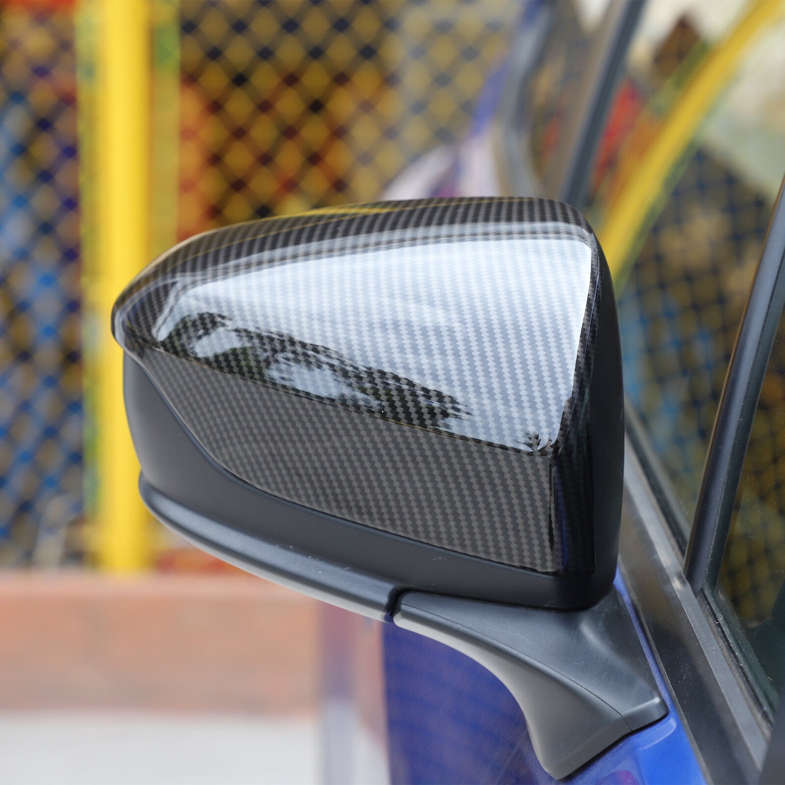 Smooth black side mirror cover decoration for Range Rover Evoque 2014-2021- v