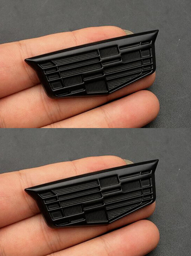 Pack of 3 for Alfa Romeo Carbon Clover Side Fender Badge Decal 9cm x 6cm- v