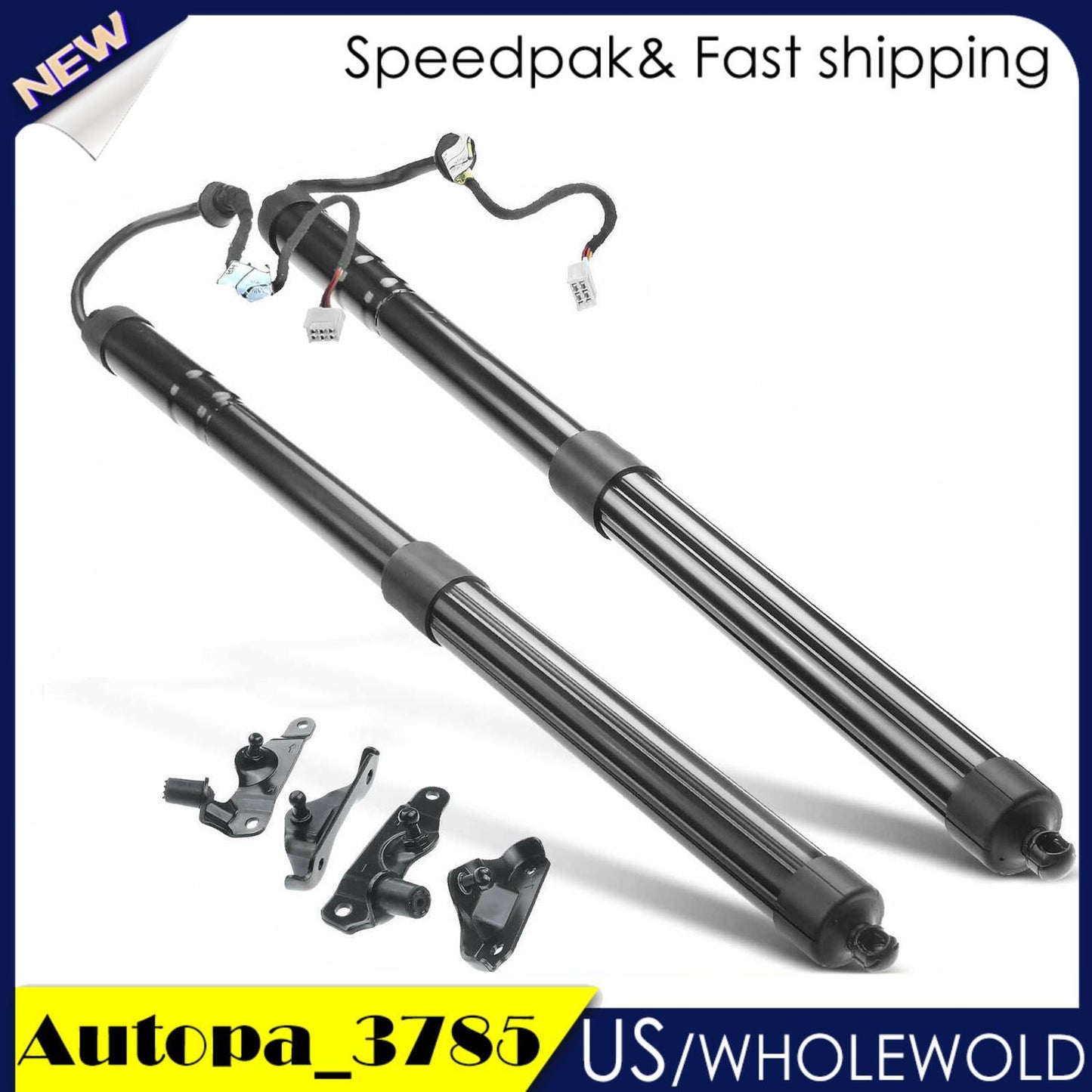2x Rear Tailgate Power Hatch Lift Support Strut Suitable for Toyota Highlander