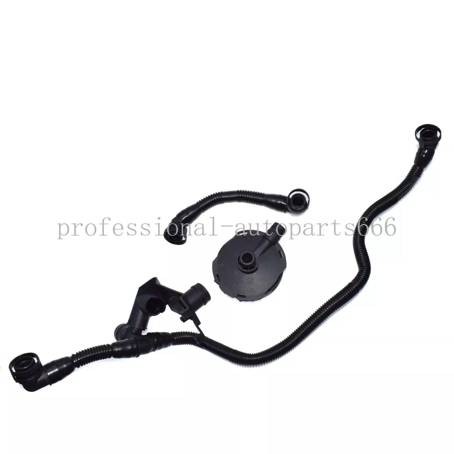 Crankcase ventilation valve and breather PCV vacuum hose for Audi A4, A6, for A8 Quattro 3.0 V6