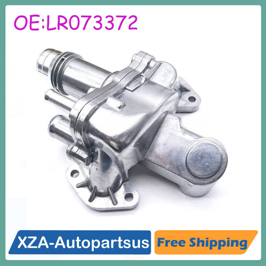Upgrade Aluminum Thermostat Housing LR073372 for Land Rover Discovery Sport 3.0L Q