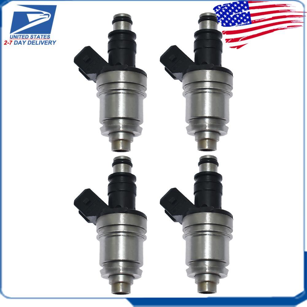4x Fuel Injectors Nozzle 16600-86G00 JS21-1 For 90-95 for Nissan Pickup D21 2.4L I4