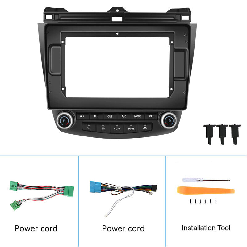 Dual DIN 10-inch Android 11 Car Stereo Radio with GPS, suitable for Honda Accord 2003-2007. n
