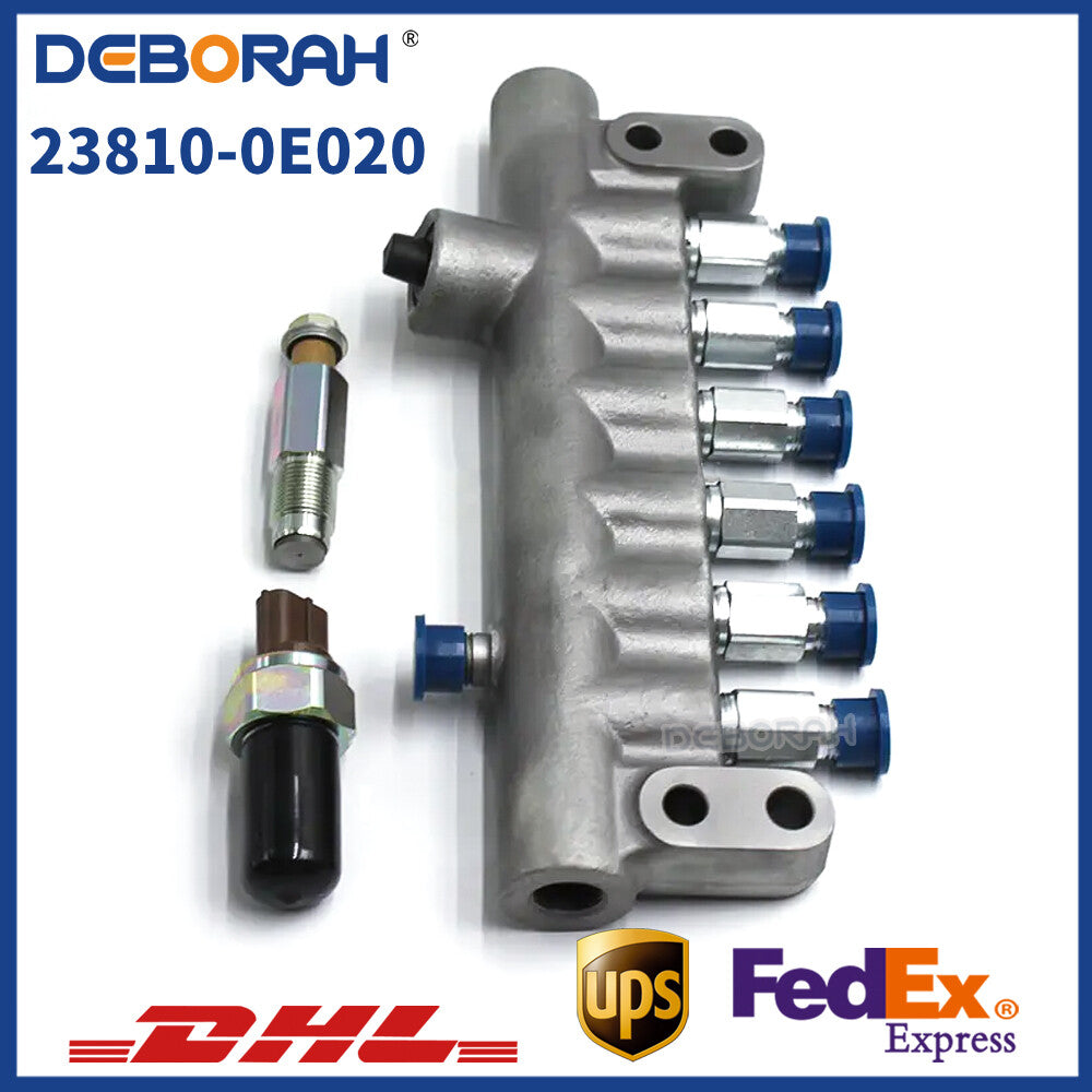 Common Rail Assy 23810-0E020 23810-11040 For HILUX 1GD 2GD Engine