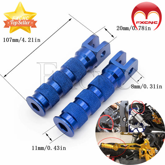 CNC rear foot spikes, footrests, and gear sets are suitable for Yamaha YZF R1 R6 (1999-2012-2013-2014).