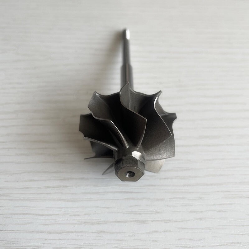 TF035 37.7/43 mm 9-blade turbine shaft and wheel/turbine wheel