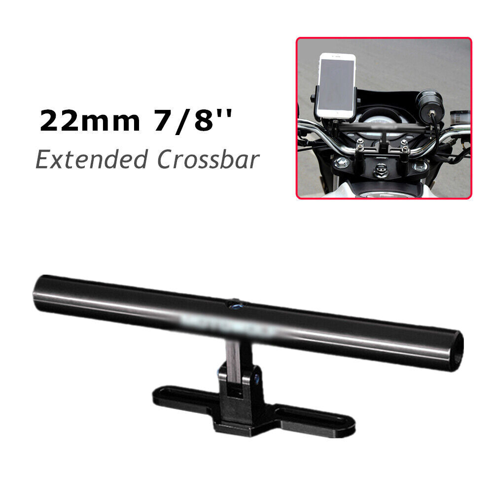 Heavy-duty motorcycle CNC aluminum extension crossbar bracket extended bracket - n