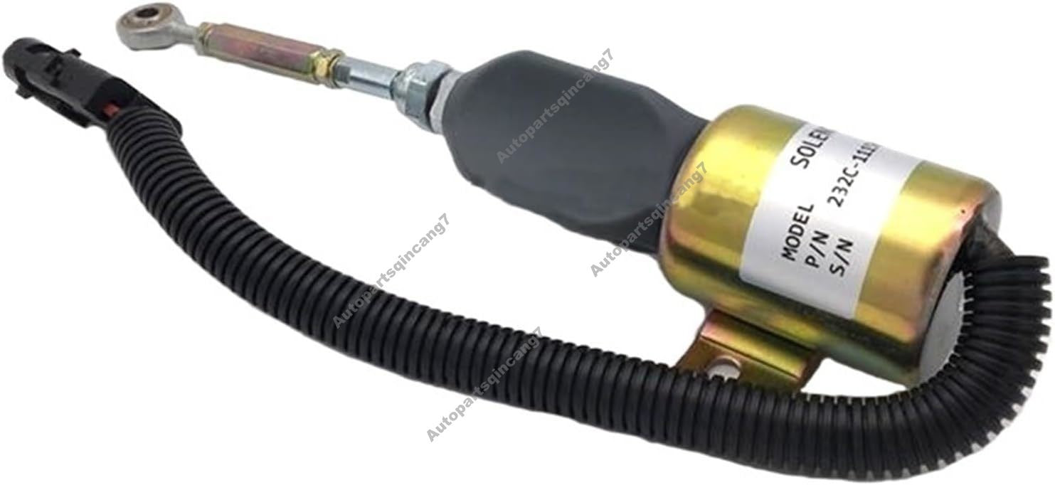 24V Flameout Valve 232C-1115030A for Yuchai Diesel Engine 6112 QT202A