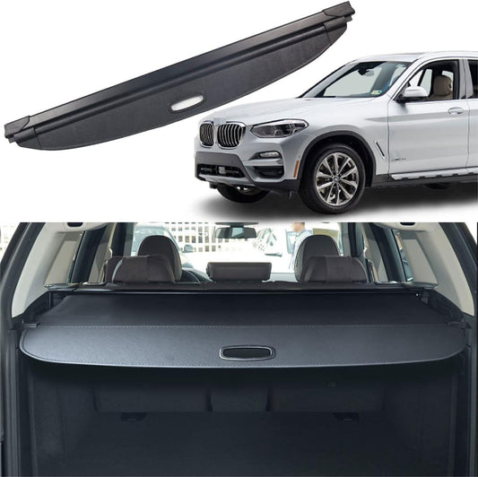 Retractable Cargo Cover Fit For X3 2018-2023 Rear Trunk Shade n