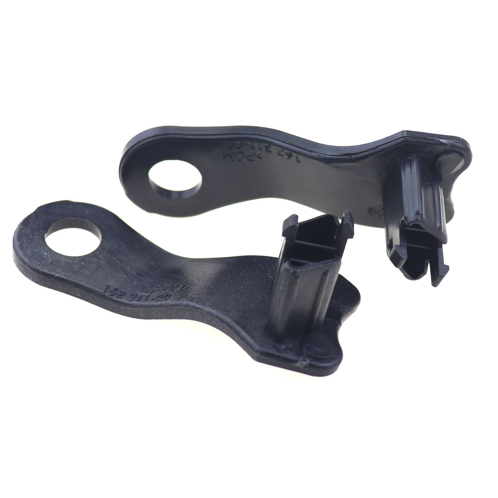 2 pairs of headlight repair bracket clips for BMW 5 Series E60 E61 (black, 525i, 545i)
