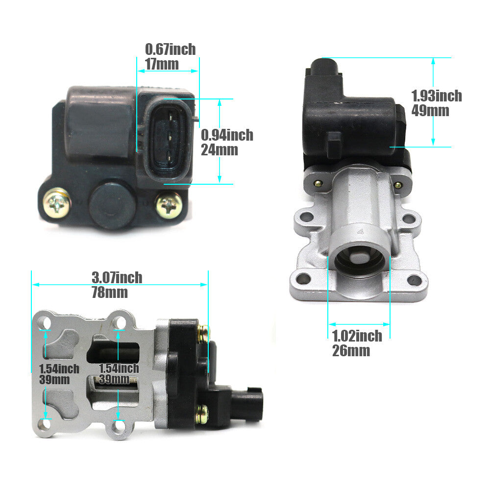 22270-28010 Idle Air Control Valve for Highlander RAV4 2.0L and 2.4L (March 2001) v