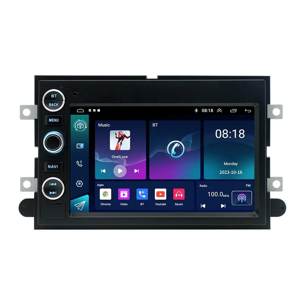 for Ford F150 2004-2008 Stereo 7 Android 14.0 Carplay Car Radio GPS Nav Wifi BT