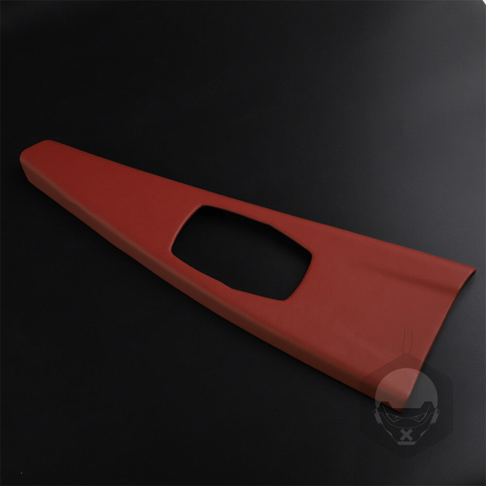 PU Leather Red Car Multimedia Panel Cover for BMW 3 4 Series 3GT F30 F34 2013-19