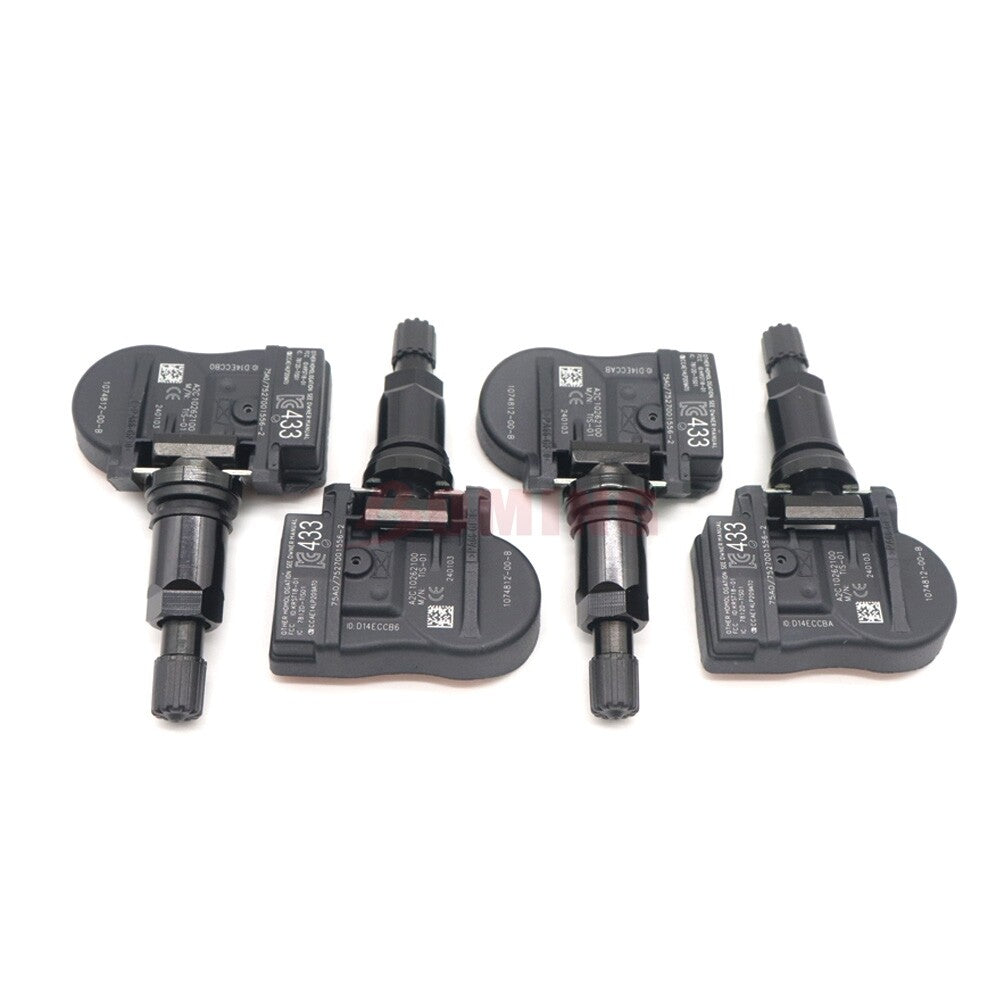 Kit 4x Tire Pressure Sensors 433MHz TPMS for Tesla Model 3 SX 1074812-00-B new
