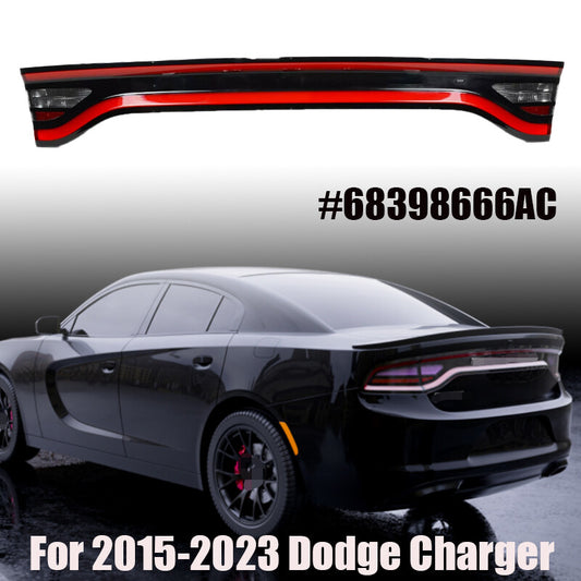 68398666AC For 2015-2023 for Dodge Charger Rear Trunk Center LED Tail Light Lamp n