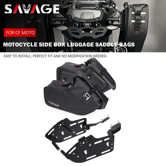 Rear Sidebox Luggage Rack Saddle Bags for CF MOTO 450 MT 2024 450MT Q