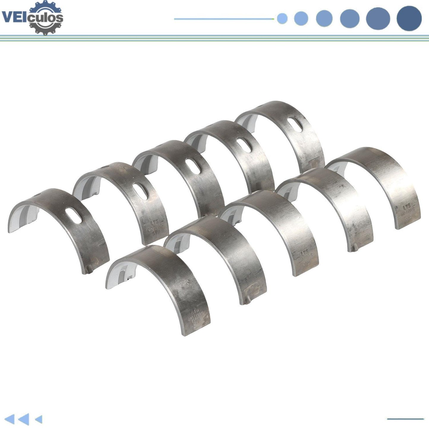 Crankshaft Con Rod Bearing Kit for VW for Golf for Jetta for Passat for AUDI A1 for Skoda 1.4L