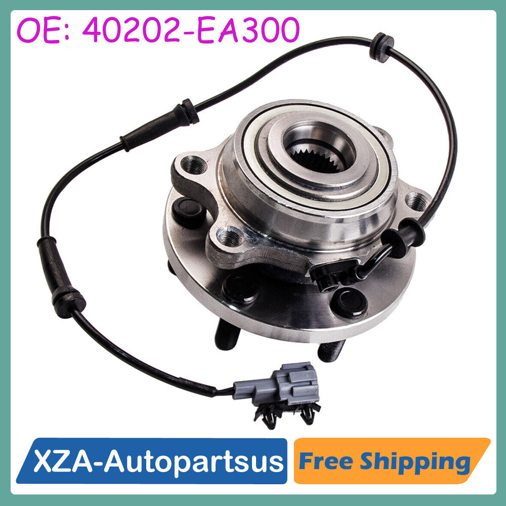 1Pc Wheel Hub Bearing Front 4WD for Nissan Frontier 2005-2019 Pathfinder 05-2012 Q