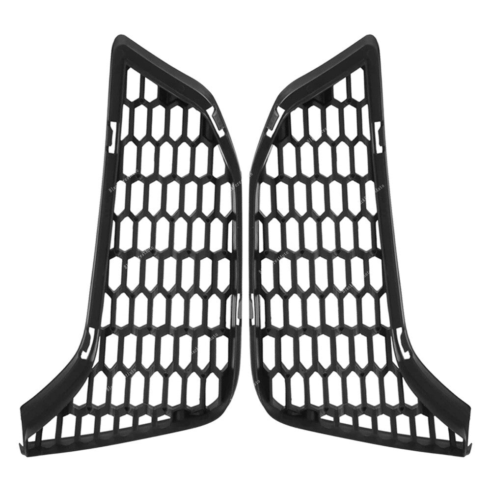 2x Front Bumper Fog Light Grille Trim Fits 2012 13 1418 for BMW M3 M4 F82 F83 F80