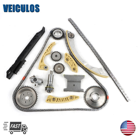 Timing Chain Kit For 08-13 Malibu 10-15 Equinox for GMC Terrain 2.4L DOHC 9-4201S