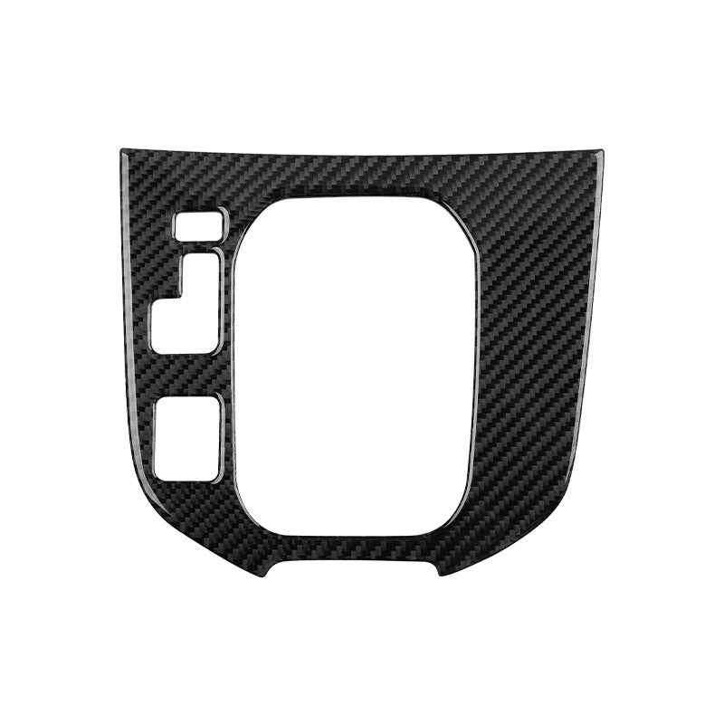 Suitable for 16-21 for Honda for Civic carbon fiber style rearview mirror rain eyebrow cover decoration- v