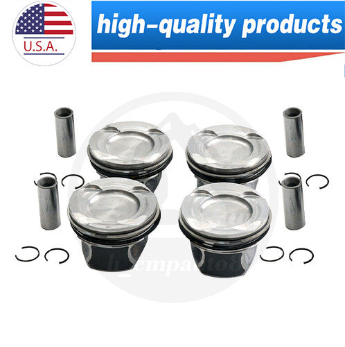 4x Pistons Rings Set for Mercedes-Benz M274.910 1.6T C180 CGI E180 SLC180 in US