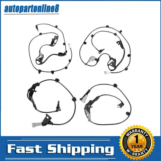 4x 89543-0K061 Front Rear Left Right ABS Speed Sensor for Toyota Hilux Pickup