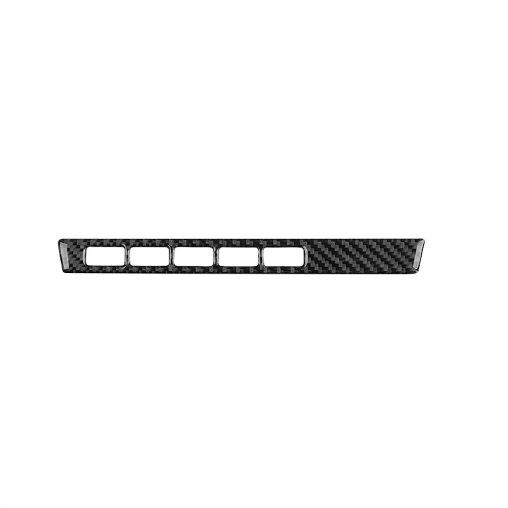 Carbon Fiber Multimedia Button Trim Panel Type B for BMW X3 2004-2010