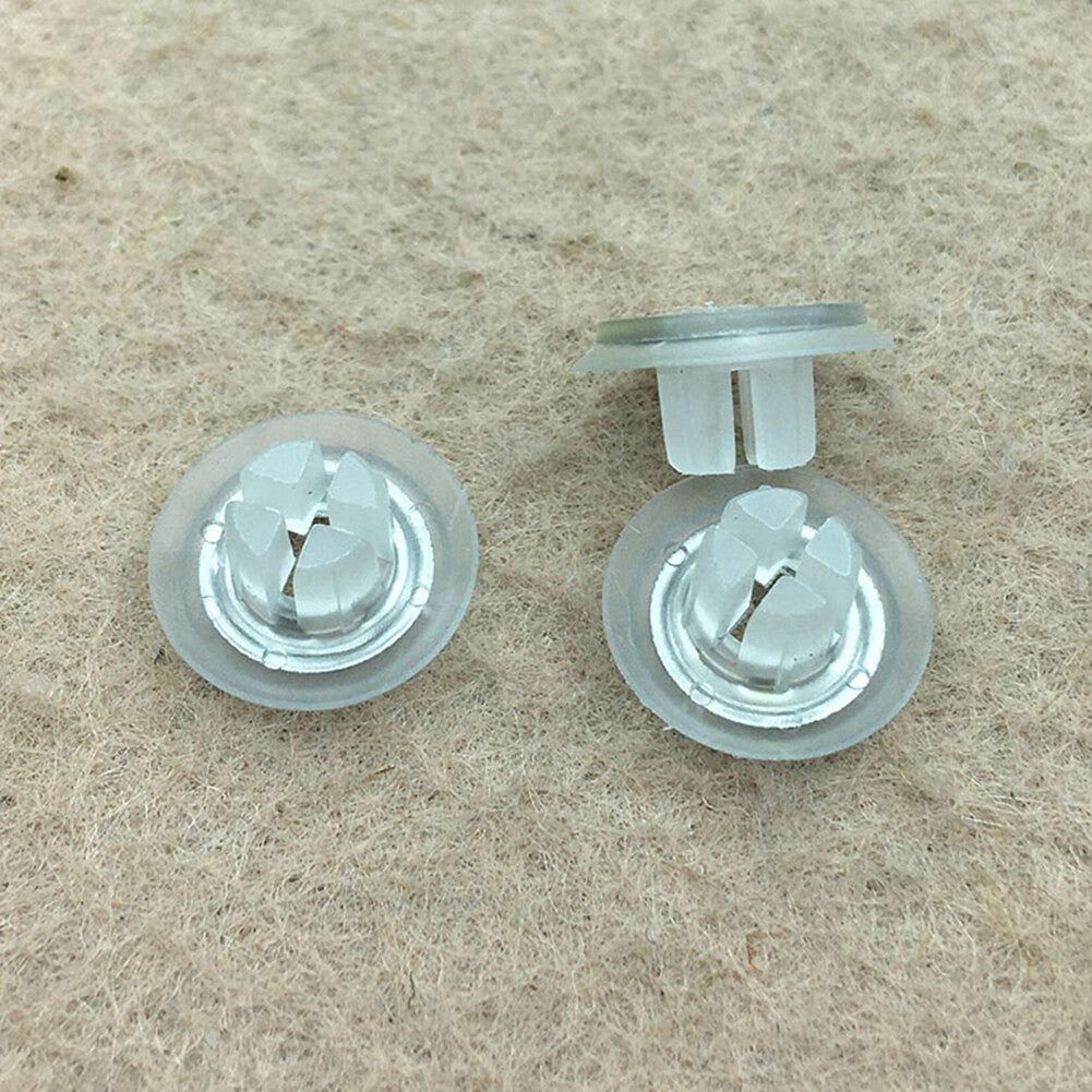 5 Car Front Door Window Triangle Plate Moulding Trim Clips for VW CC Q