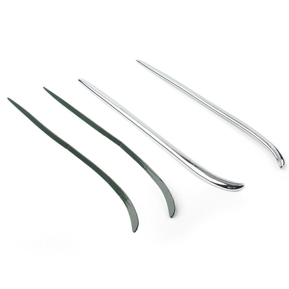 for Honda GL1800 2001-2011 10 Motorcycle Chrome Fairing Eyebrows Trim Decorates Q