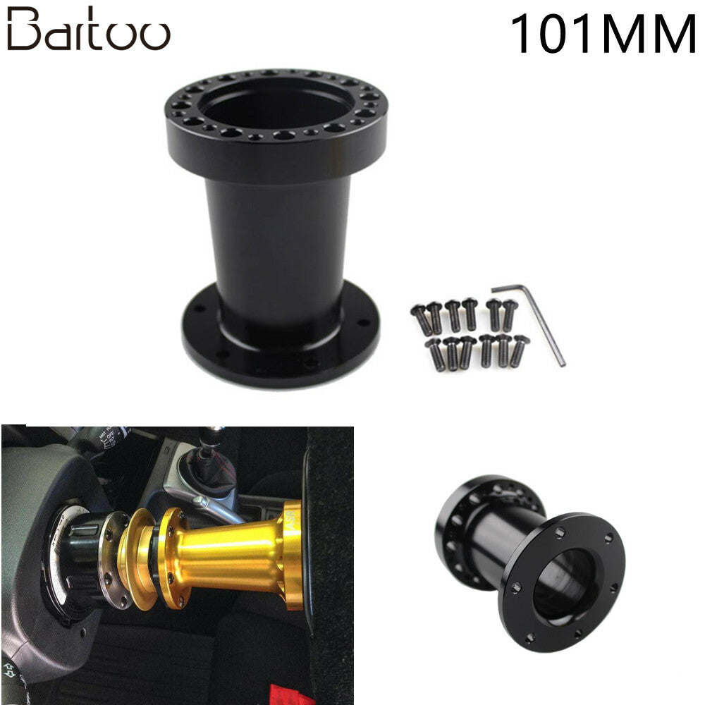 4101mm Height Durable Car Racing Steering Wheel Hub Spacer Adapter Boss Kit BK