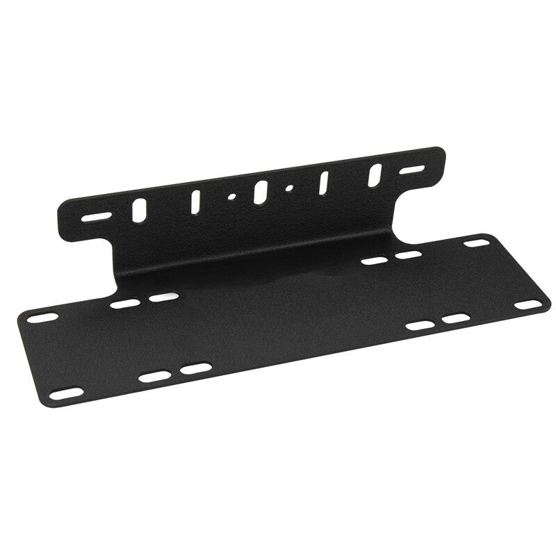 Car front bumper license plate mounting bracket for Jeep LED light strips - n