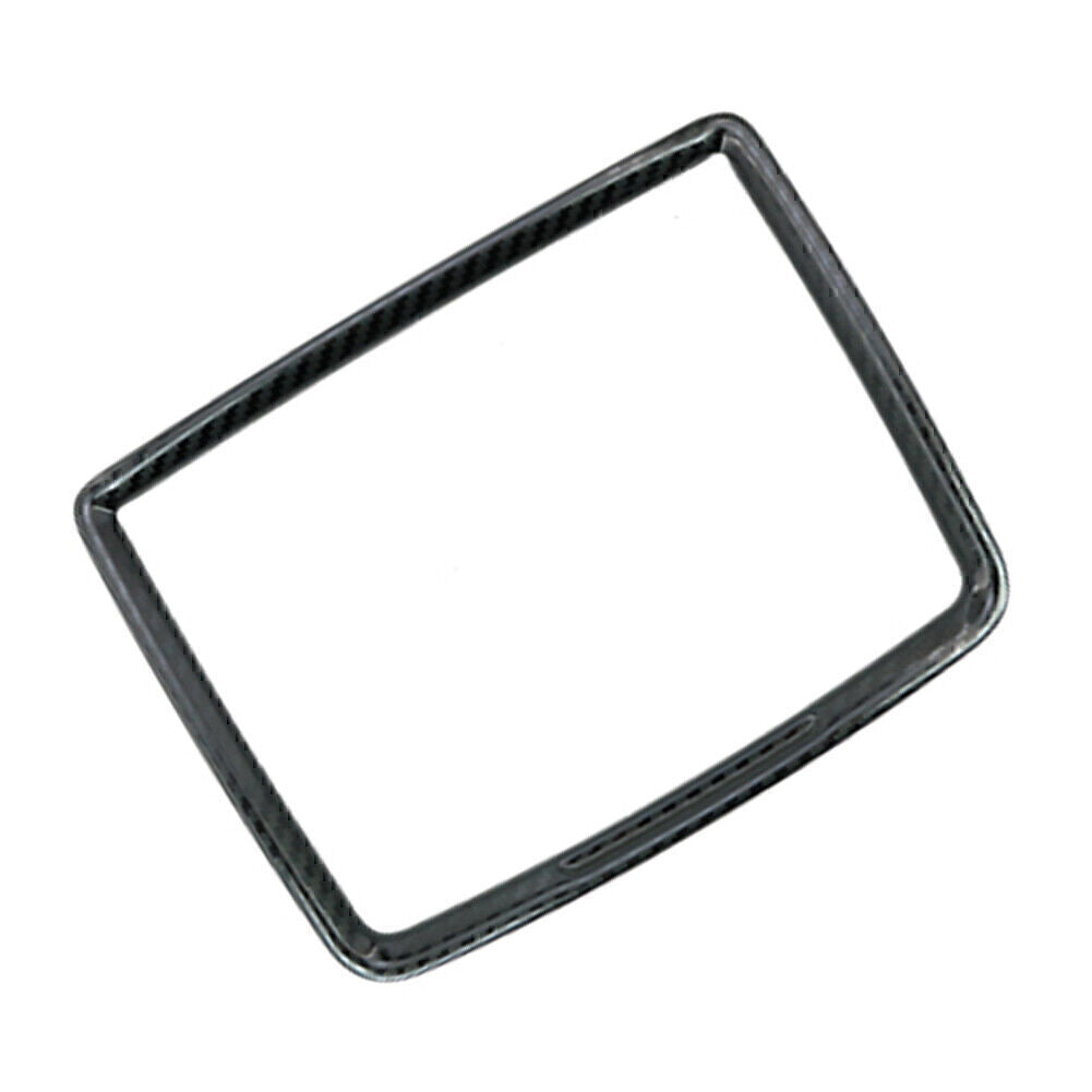 Carbon Fiber Rear Storage Box Panel Cover Trim Fit for Subaru Forester SK 2019 20