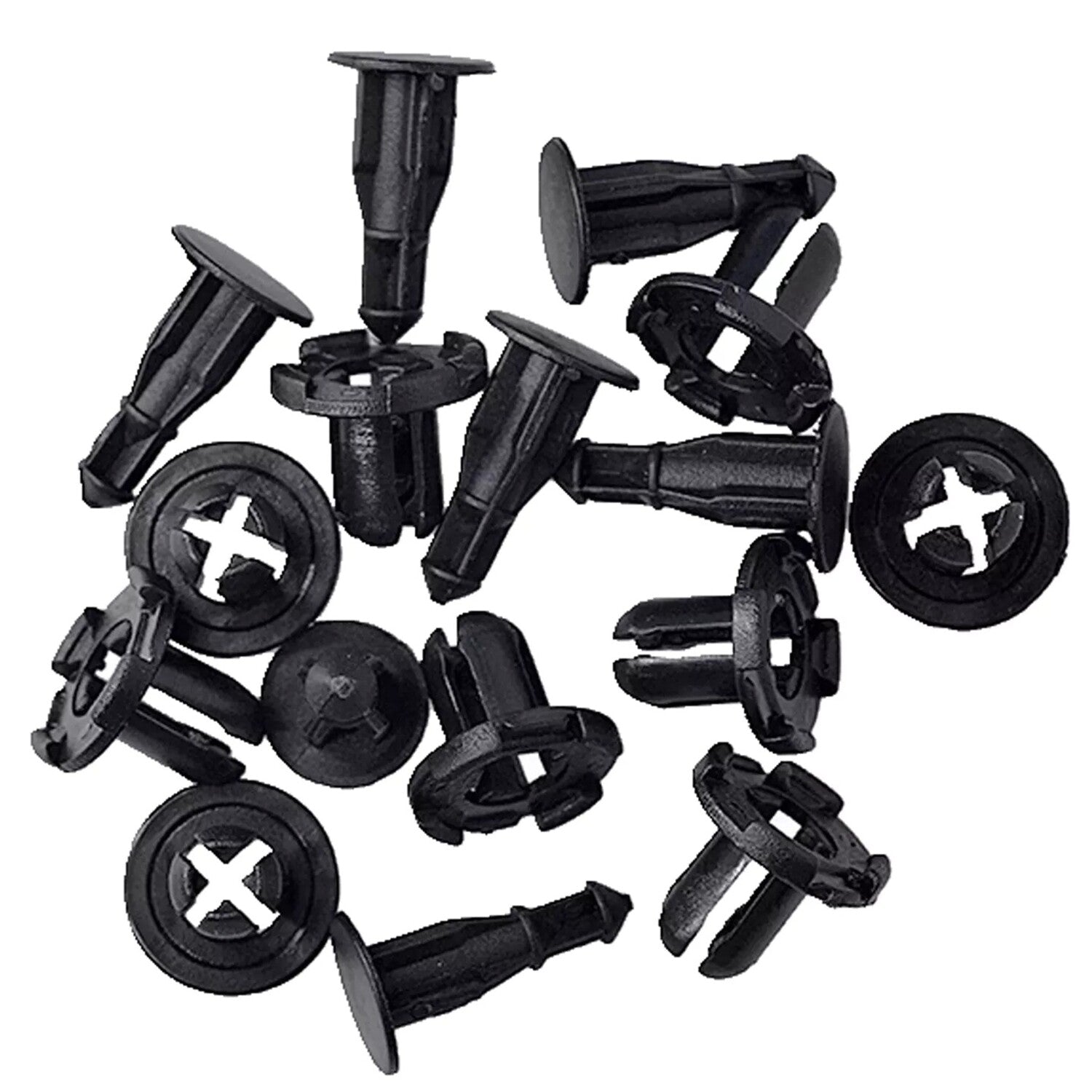 30Pcs Rivet Fastener Fender Retainer Push Clip MR200300 for Mitsubishi for Honda