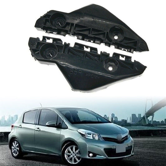Bumper Bracket Retainer Front Beam Mount Support for Yaris Sedan 2007-2012 2PCs