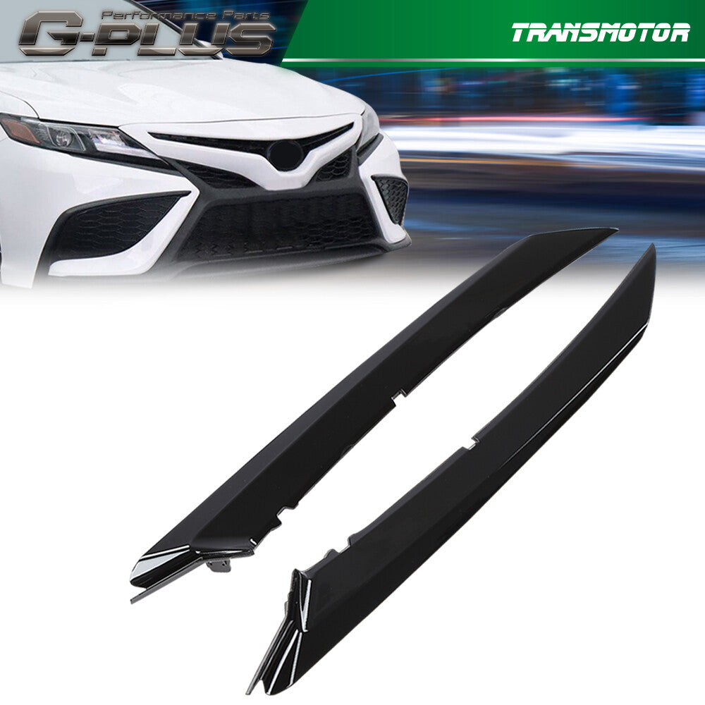Front bumper grille and headlight trim molding suitable for Toyota for Camry SE/XSE 2018-2021