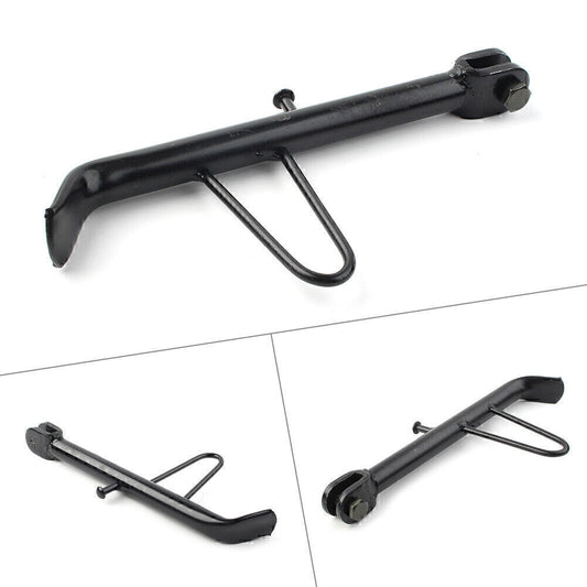 21CM Universal Motorcycle Scooter E-Bike Kickstand Foot Side Stand Support Black Q