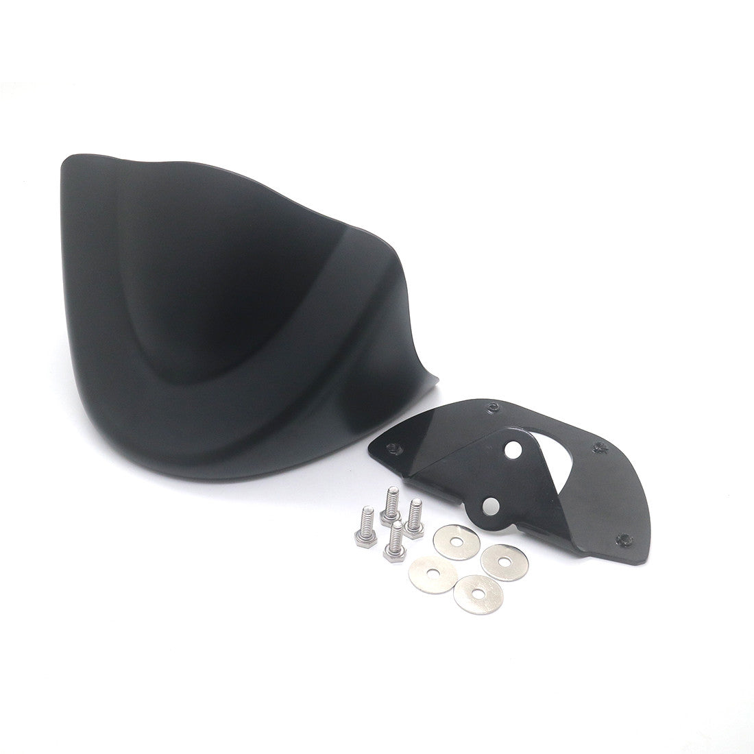 Matte Black Front Fender Bottom Spoiler Mudguard Cover for Harley Dyna 2006-2017 Q