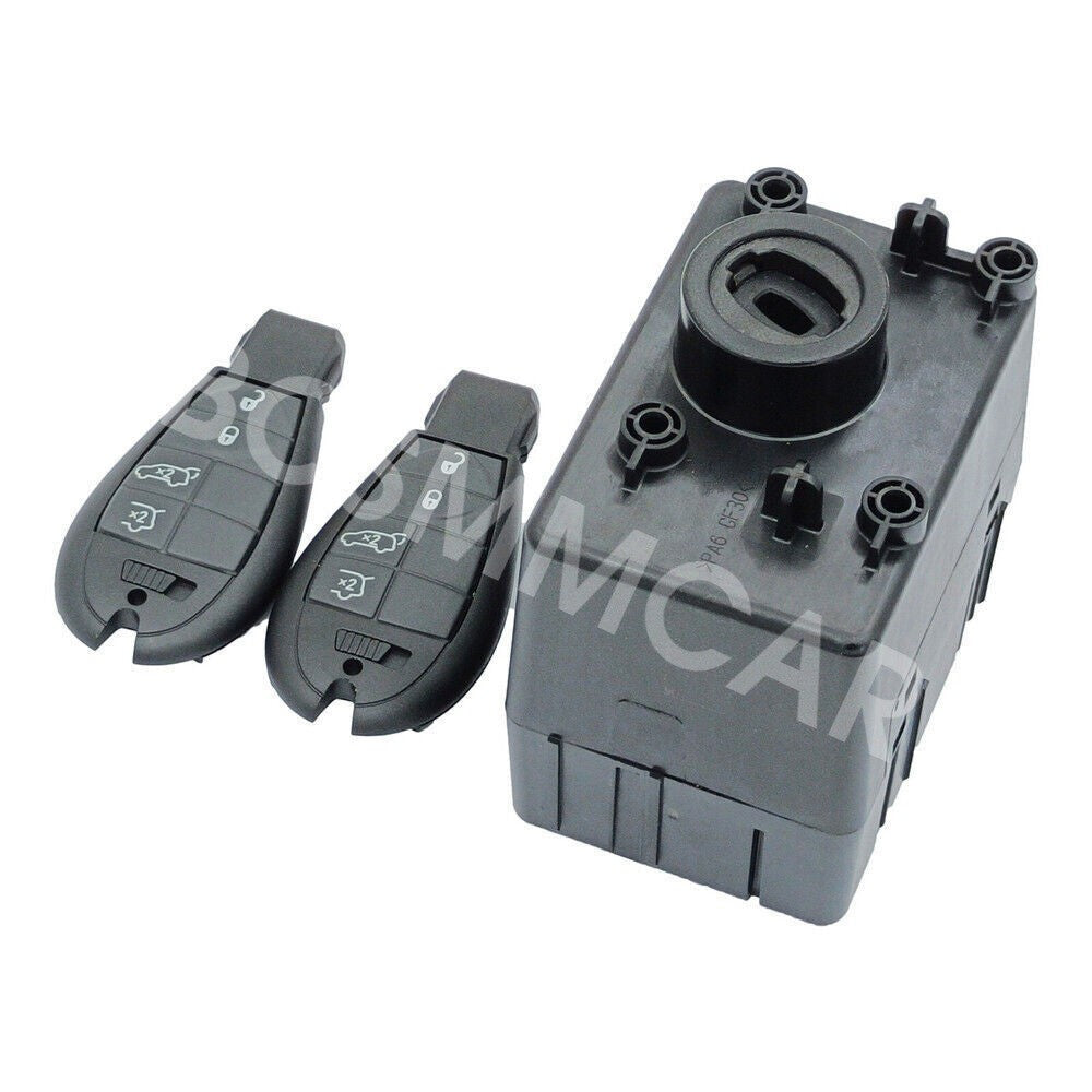 Car Ignition Node Module W/2Pcs Key 68064789AD Fit for Chrysler 300 2008-2010 Q