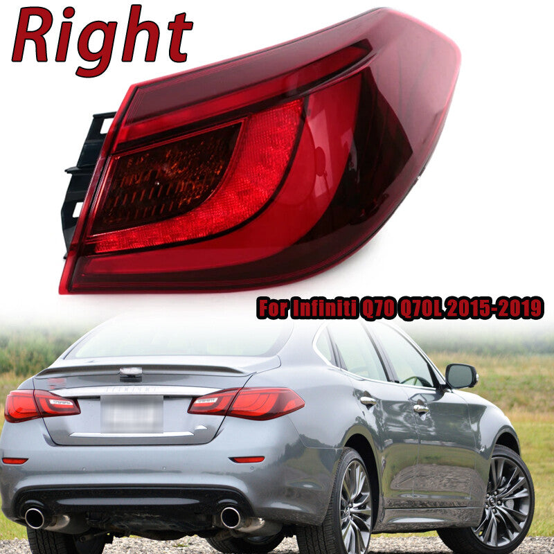 Rear Right LED Brake Light Outer Light Passenger For 2017-2019 for Infiniti Q70L