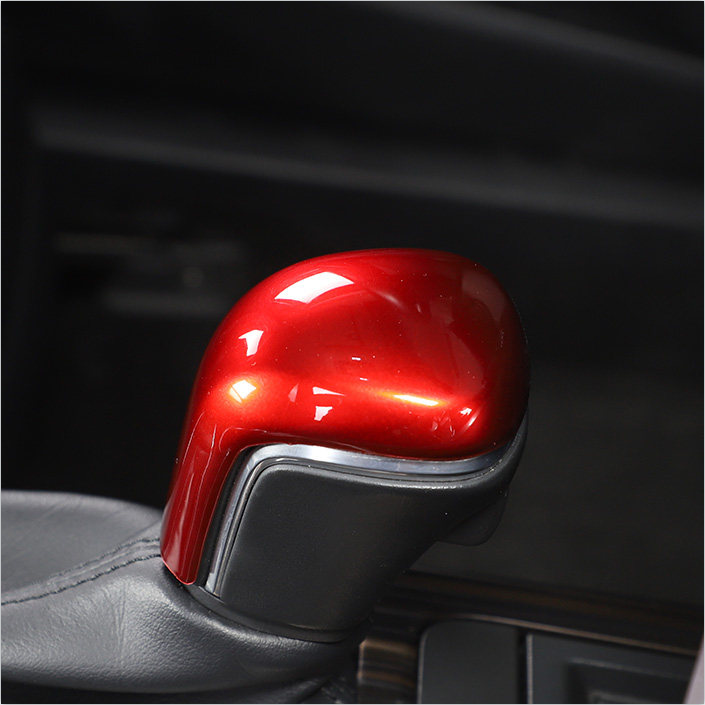 ABS Bright Red Shift Button Cover Trim for Toyota for Corolla Cross 2022 2023