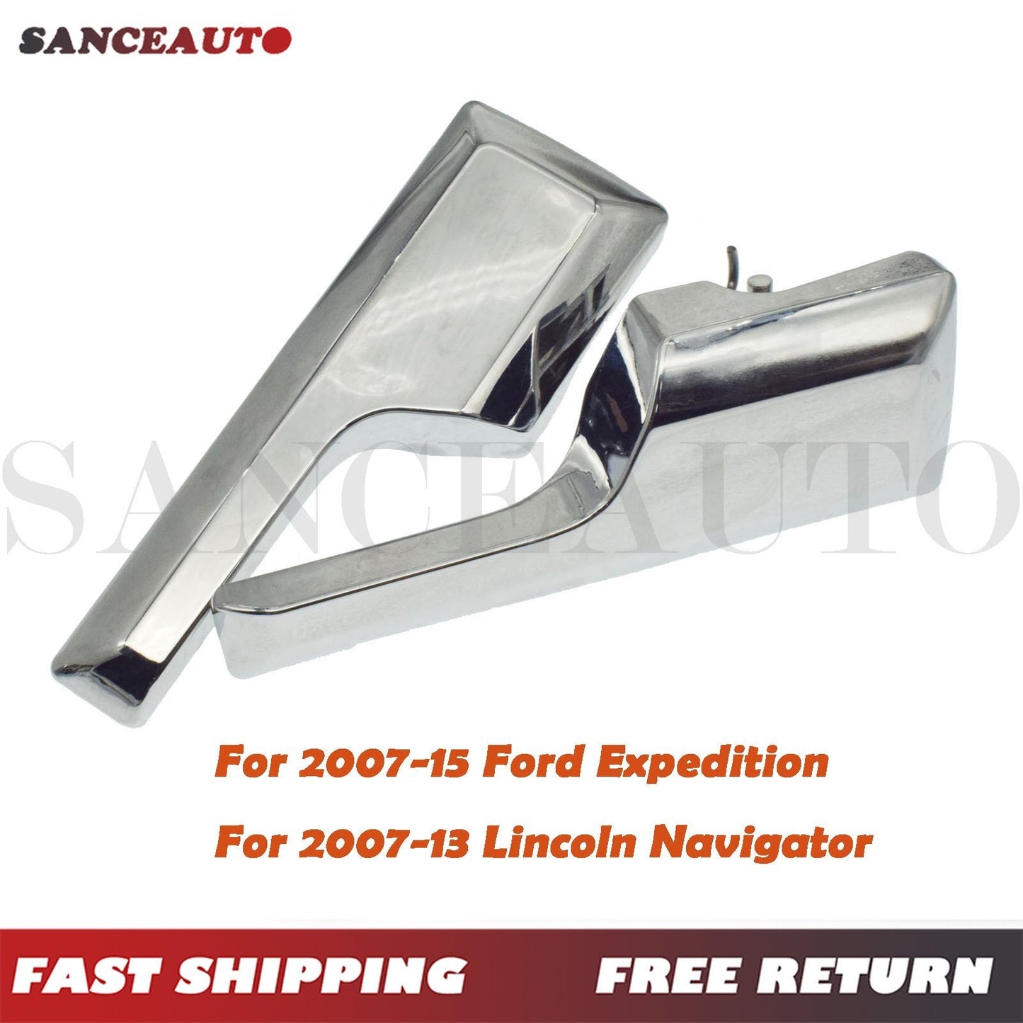 Chrome LH right-hand interior door handle for 2007-2014 Expedition for Lincoln for Navigator - n