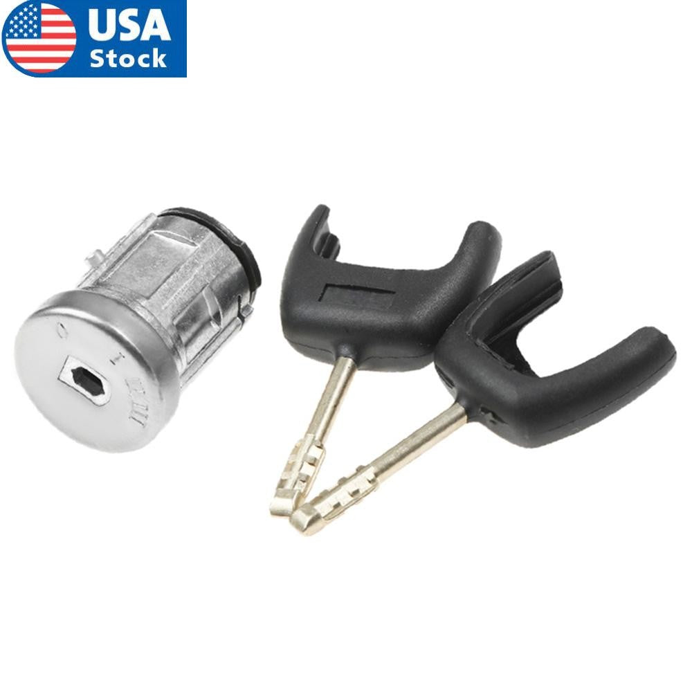 Ignition Switch Barrel Cyclinder Lock Cylinder Key 4355452 for Ford Transit Mk7 Q