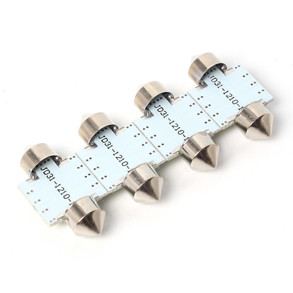 13X Car White LED Lights Kit For Interior Dome License Plate Lamp Bulbs
