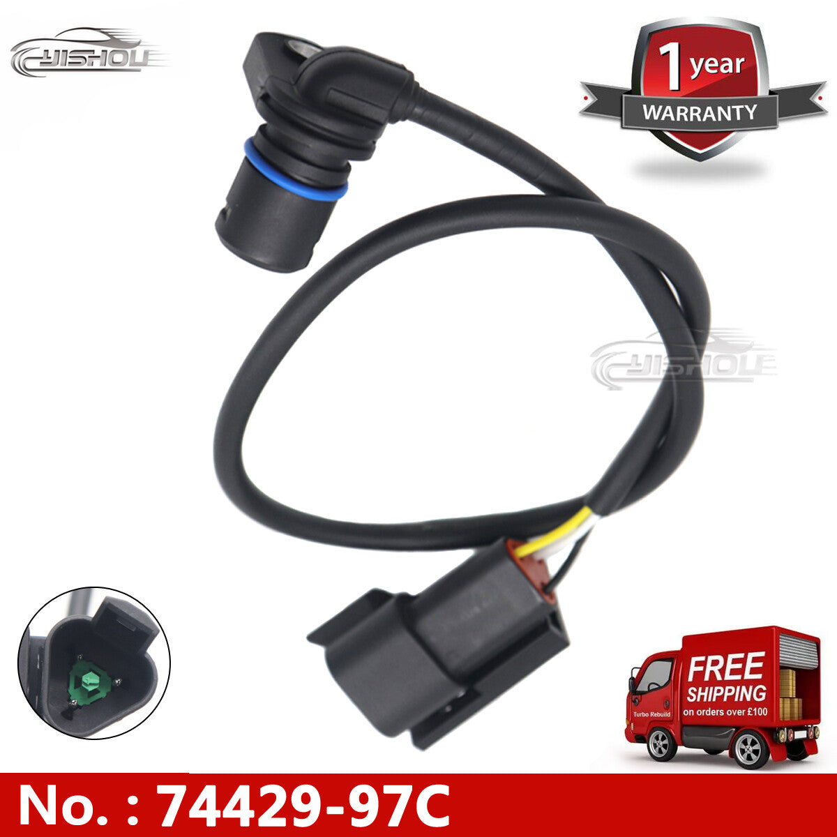 for Harley Davidson Dyna 1994-06 FLH/FLT Series 94-99 74429-97C New Speed Sensor Q